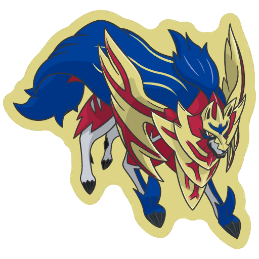 sticker flair zamazenta 0889