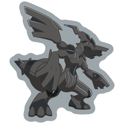 sticker flair zekrom 0644