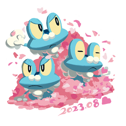 sticker froakie 3