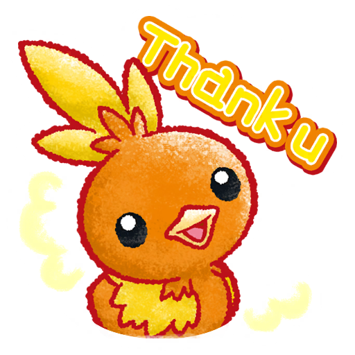 sticker funwari 11 thanku