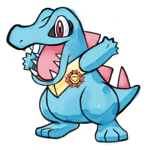 sticker goTour2022 totodile