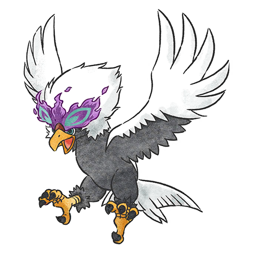 sticker hisuidisco braviary