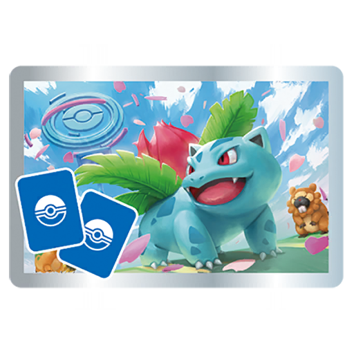 sticker holographic ivysaur