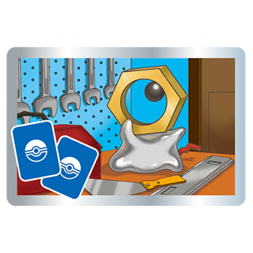 sticker holographic meltan