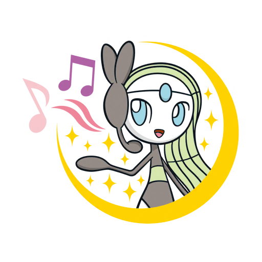 sticker pgoFest2021 meloetta 1