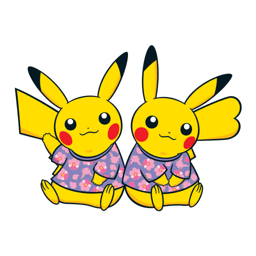 sticker pikaairsingapore pikachu