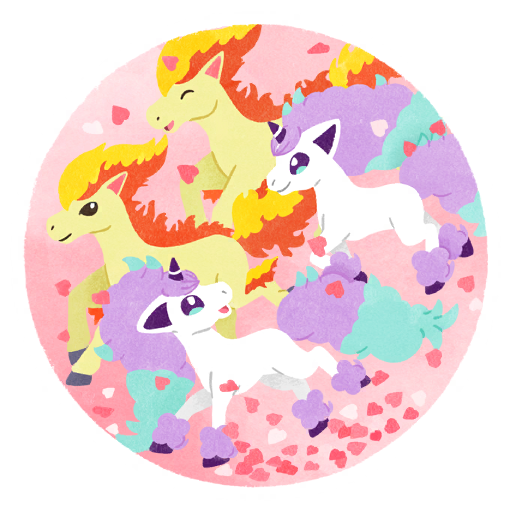 sticker ponyta 3