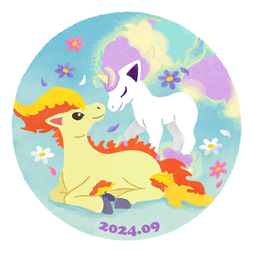 sticker ponyta 4