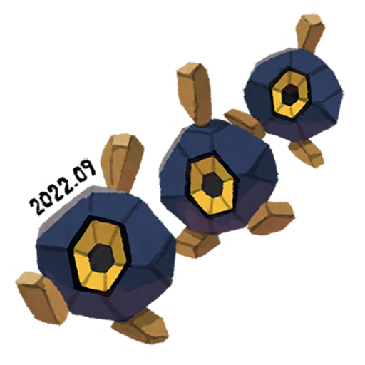 sticker roggenrola CD 2