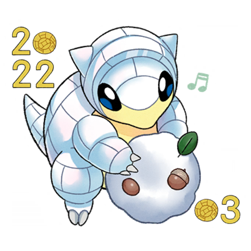 sticker sandshrew 3