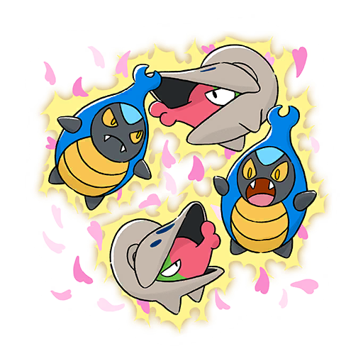 sticker shelmet karrablast 1