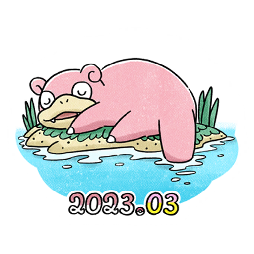 sticker slowpoke 3