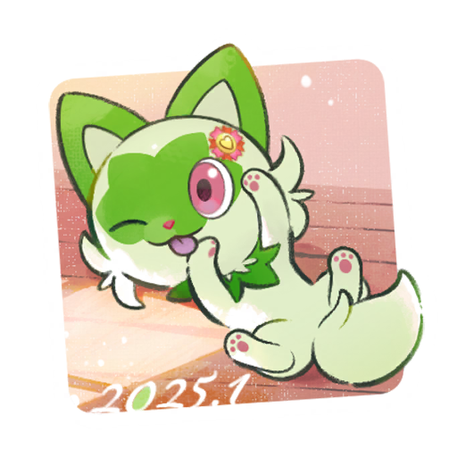 sticker sprigatito 1