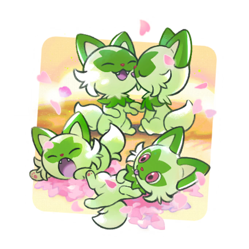 sticker sprigatito 2