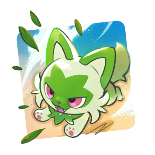 sticker sprigatito 3