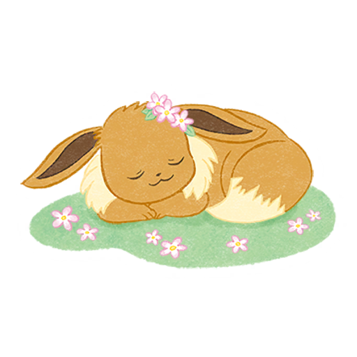 sticker spring eievui