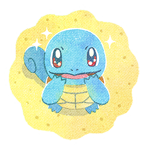 sticker summer 2023 squirtle