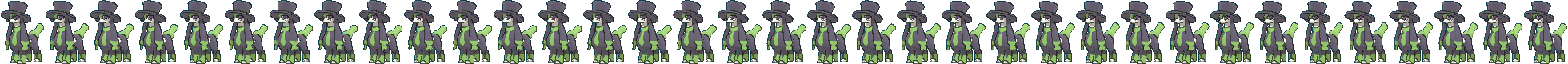 showdown male shiny animated sheet
