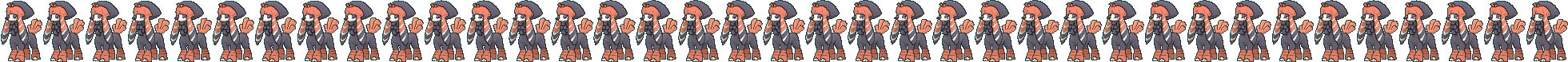 showdown male shiny animated sheet