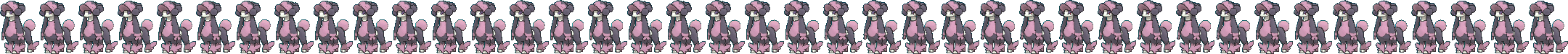 showdown male shiny animated sheet