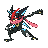 black white male shiny