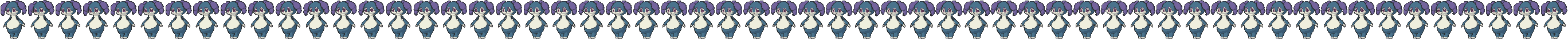 showdown female shiny animated sheet
