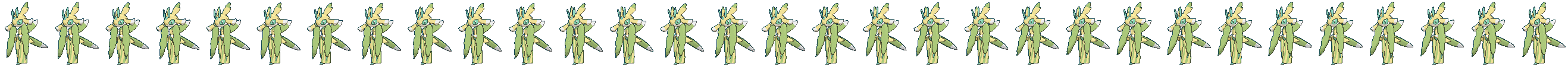 showdown male shiny animated sheet