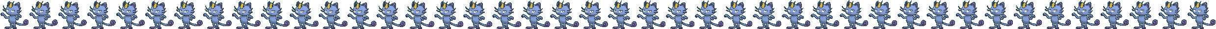 showdown male shiny animated sheet