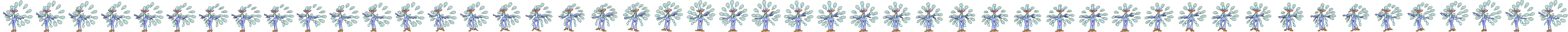 showdown male shiny animated sheet