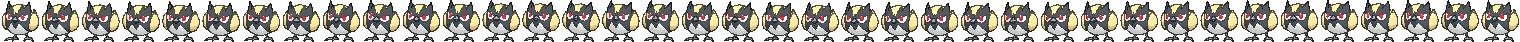 showdown male shiny animated sheet