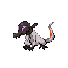 black white male shiny