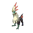 black white male shiny