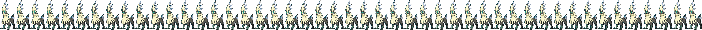 showdown male shiny animated sheet