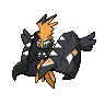 black white male shiny