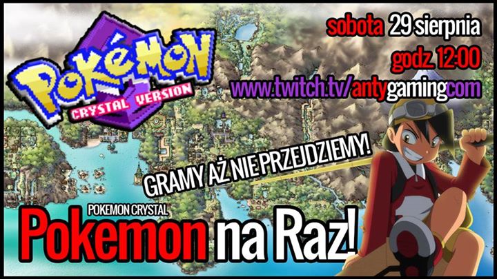 Gramy w Pokemon Crystal na raz!
