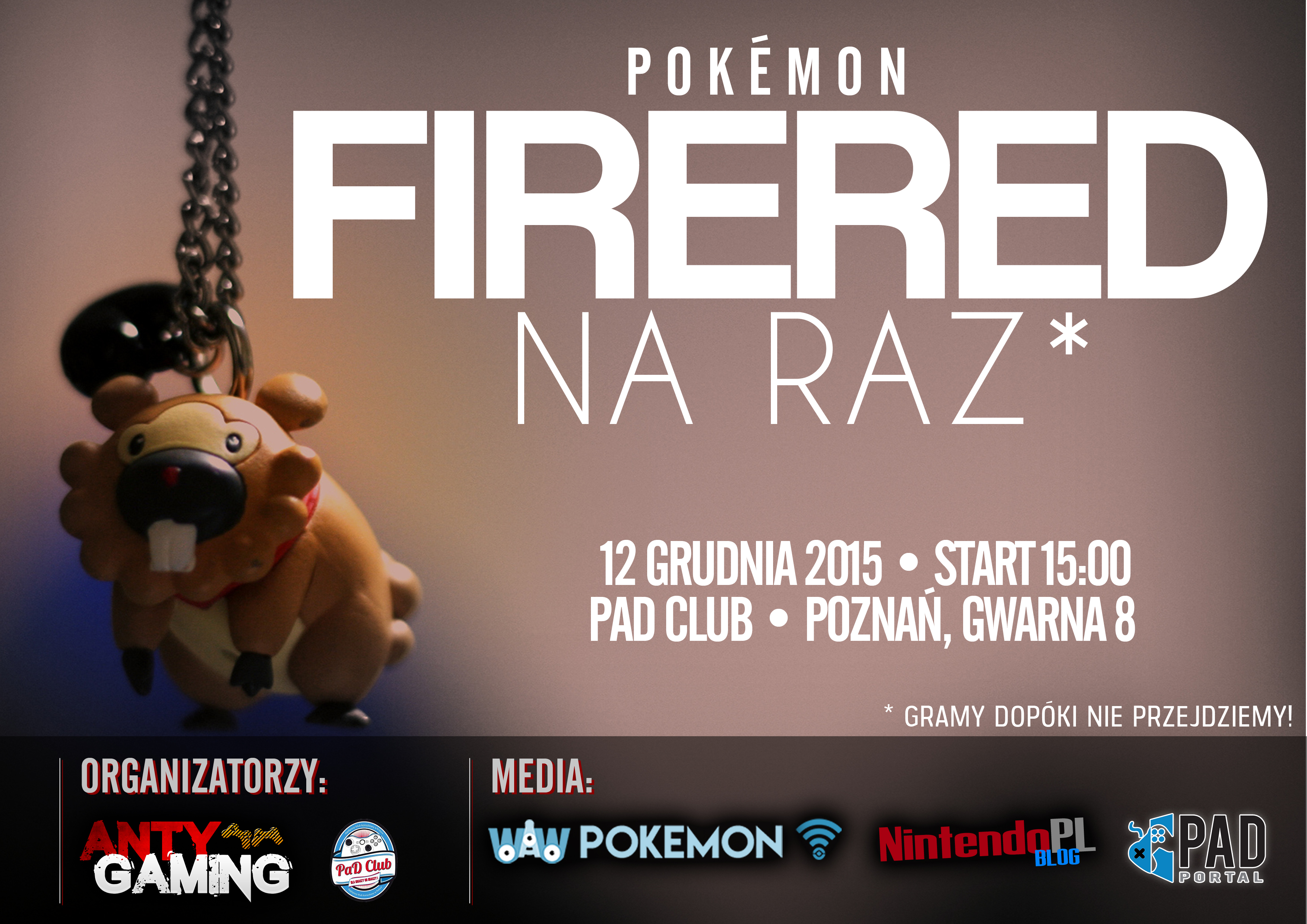 W sobotę przechodzimy na raz Pokemon FireRed w Poznaniu!