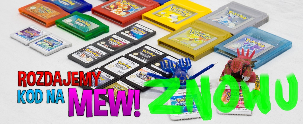 Rozdajemy kody na Pokemona Mew – ZNOWU!