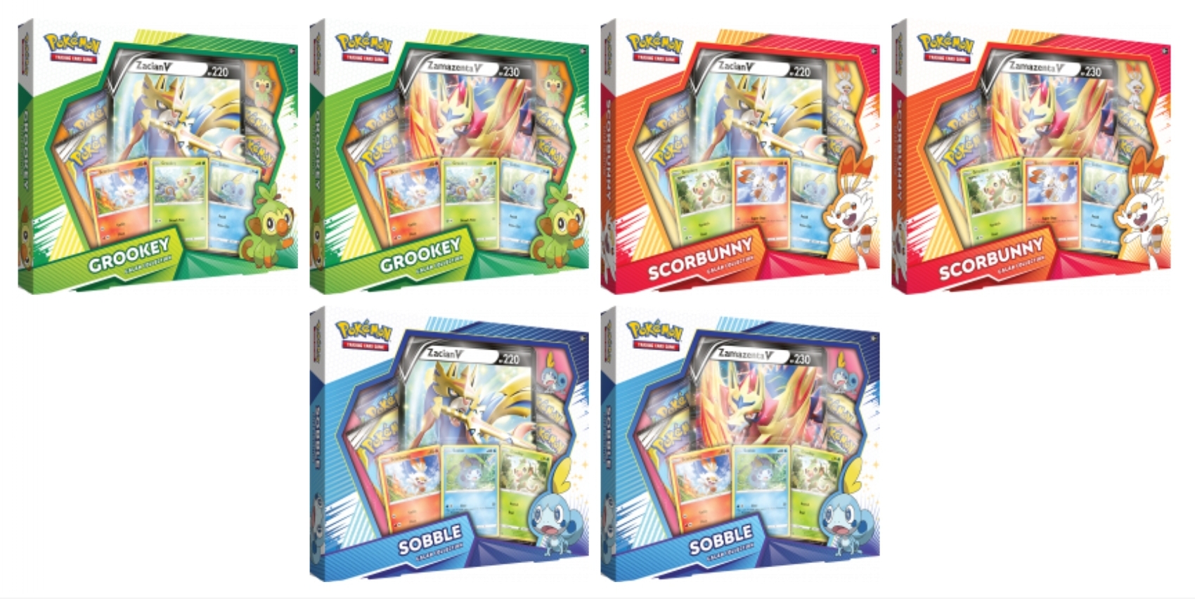 Startery z Galaru w nowych kartach Pokemon (oraz nowe Pokemony-V)