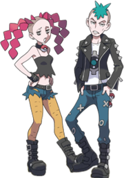 180px XY Punk Couple