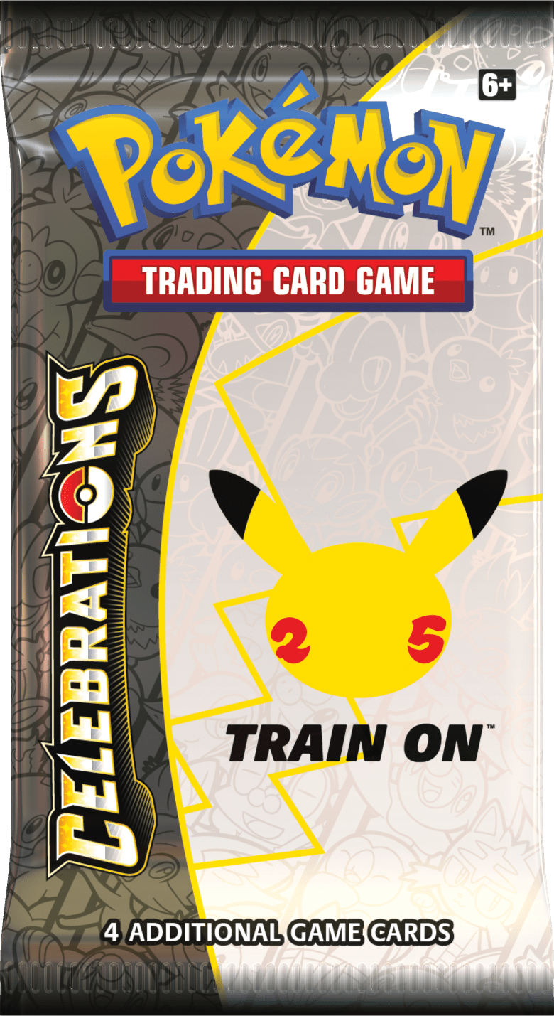 Pokemon TCG Celebrations Booster Wrap