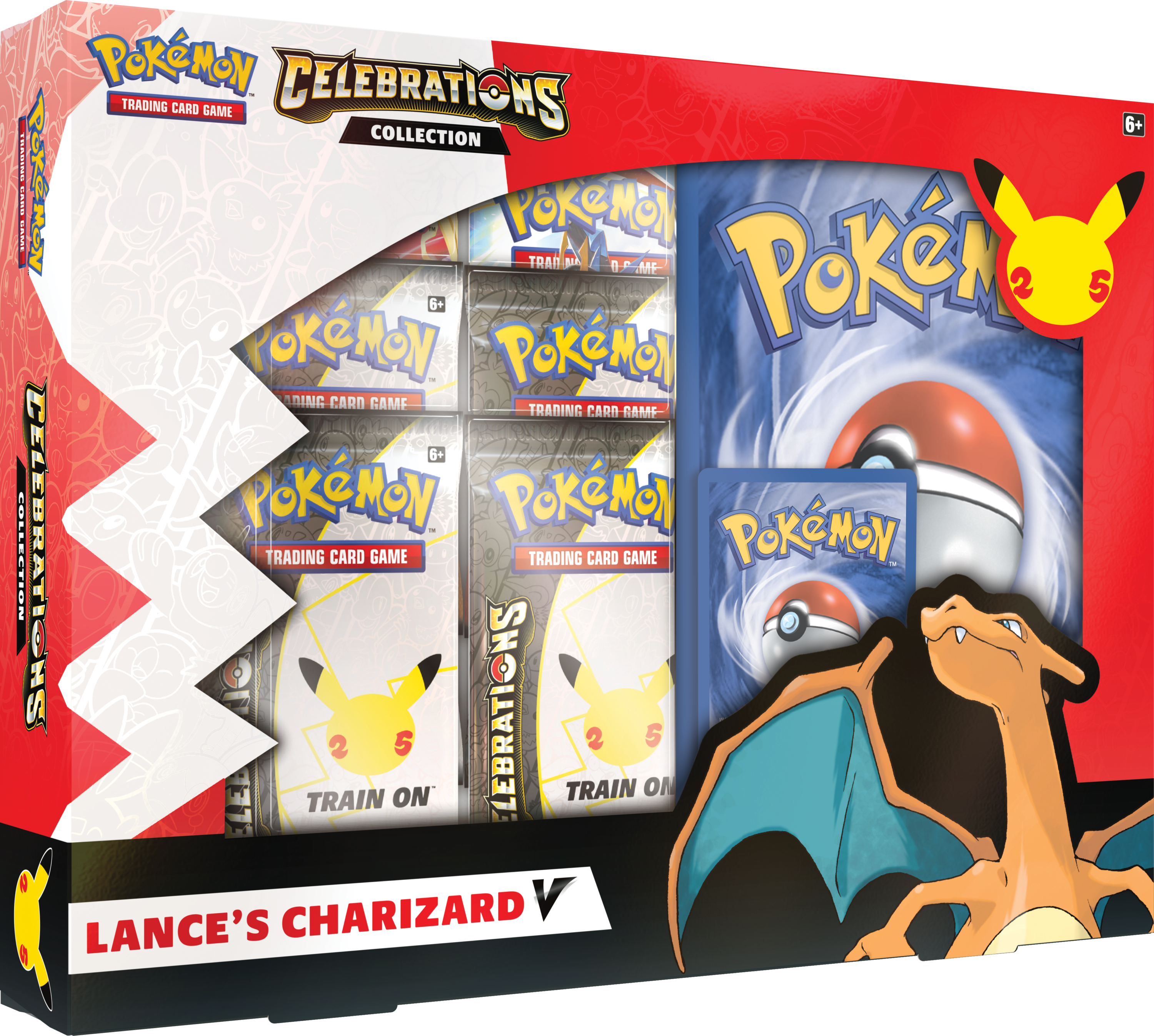 Pokemon TCG Celebrations Collections—Lances Charizard V
