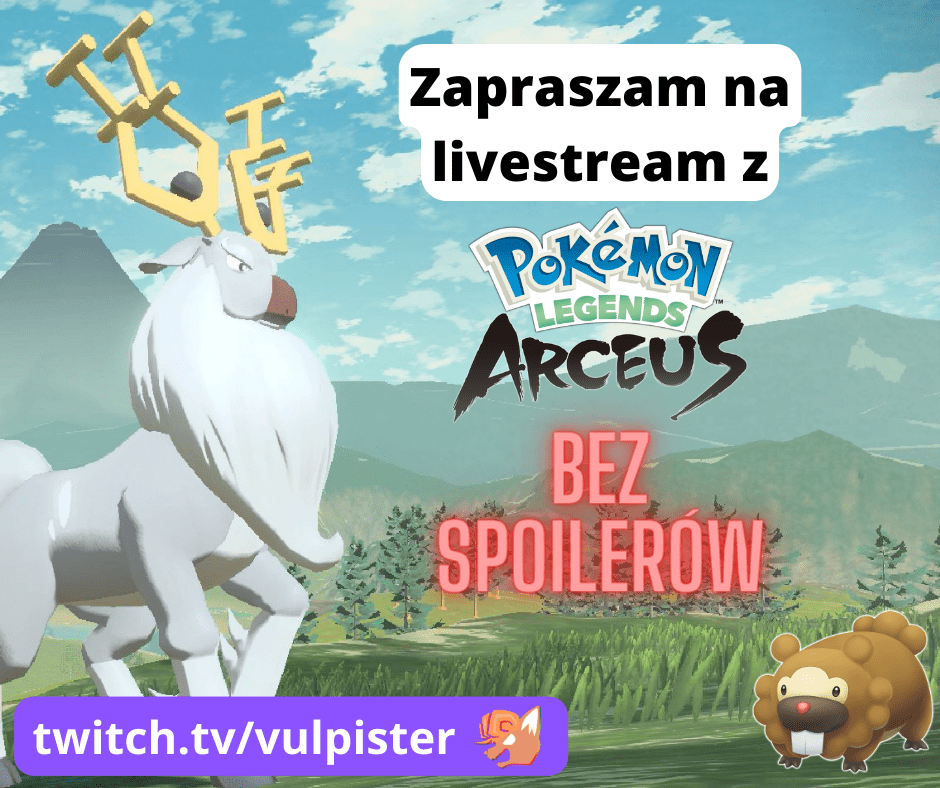 Premiera Pokemon Legends: Arceus!