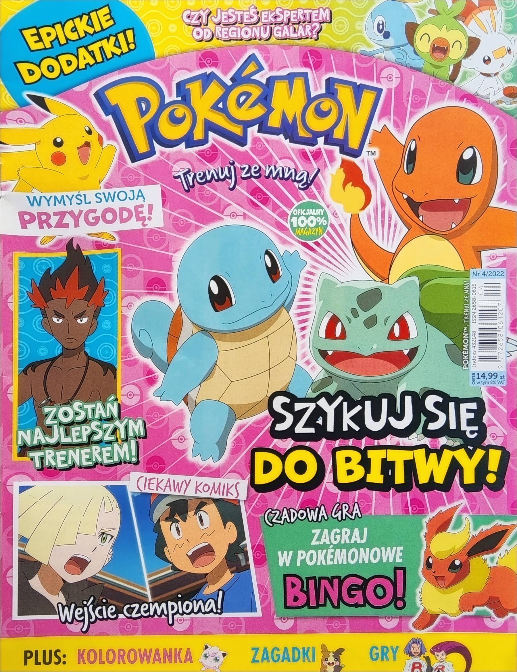W kioskach czeka już na was magazyn Pokemon numer 4/2022