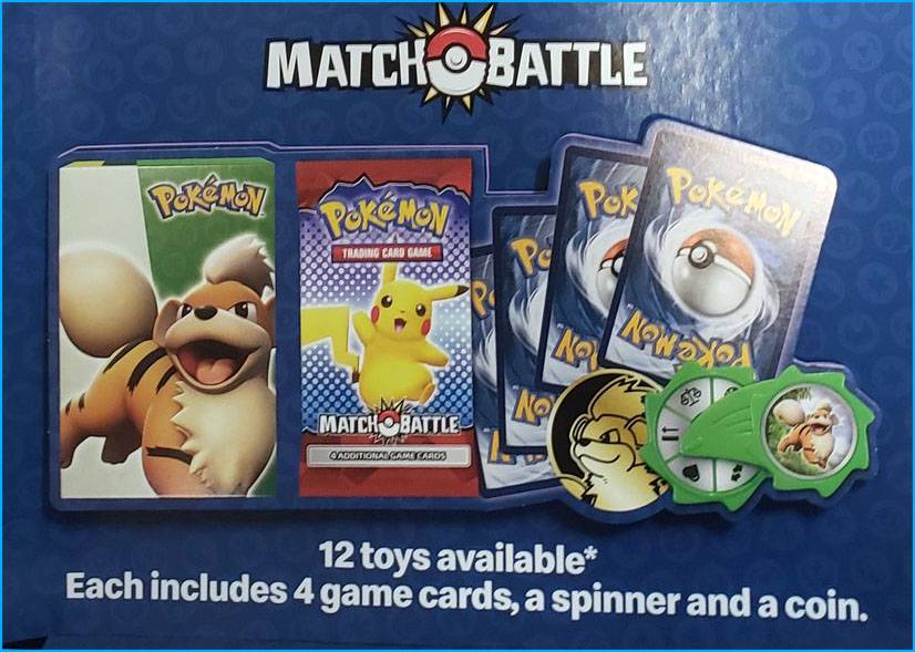 McDonalds 2022 Toys Pokemon TCG cards