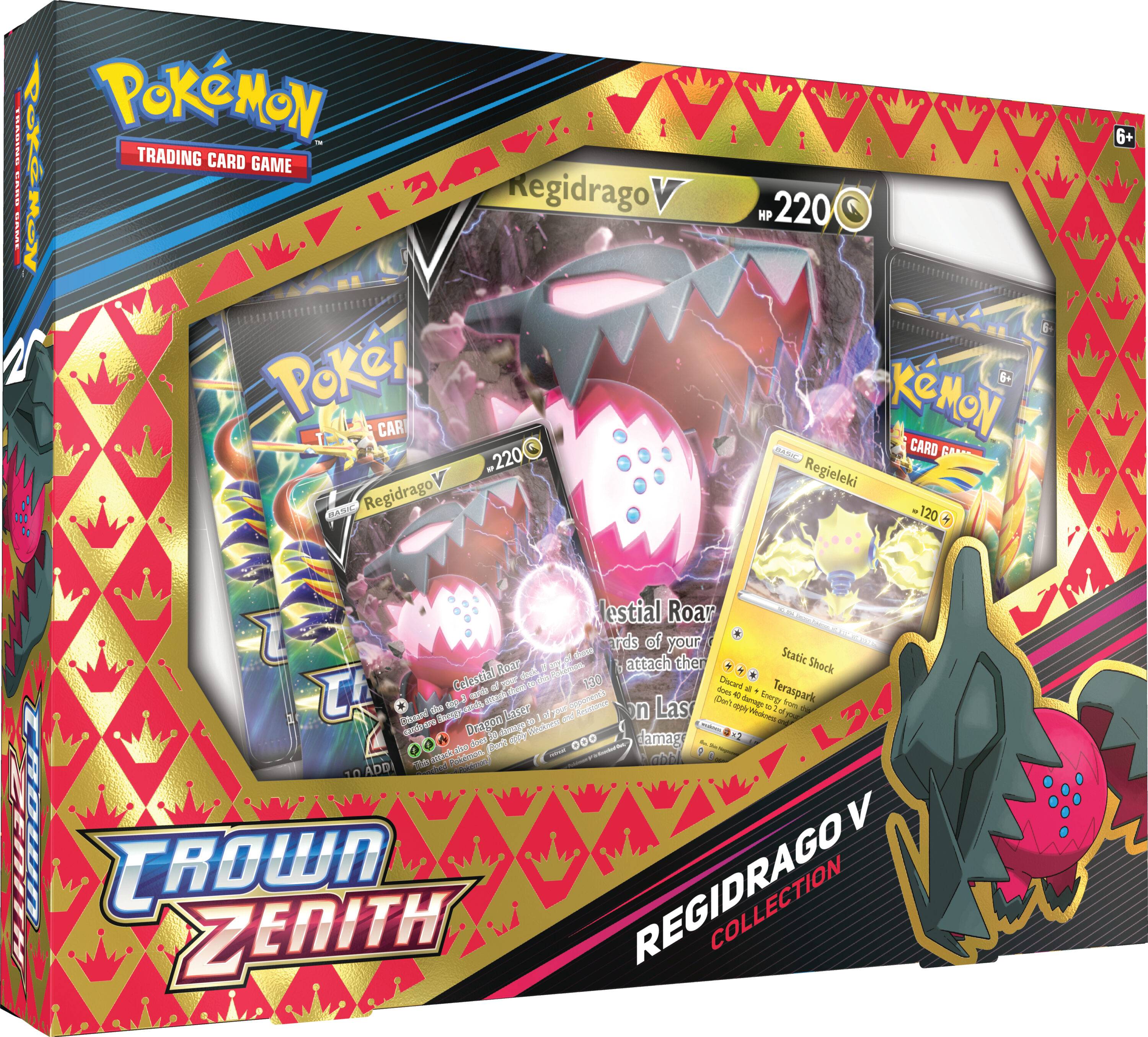 Pokemon TCG Sword Shield—Crown Zenith Collection Regidrago V