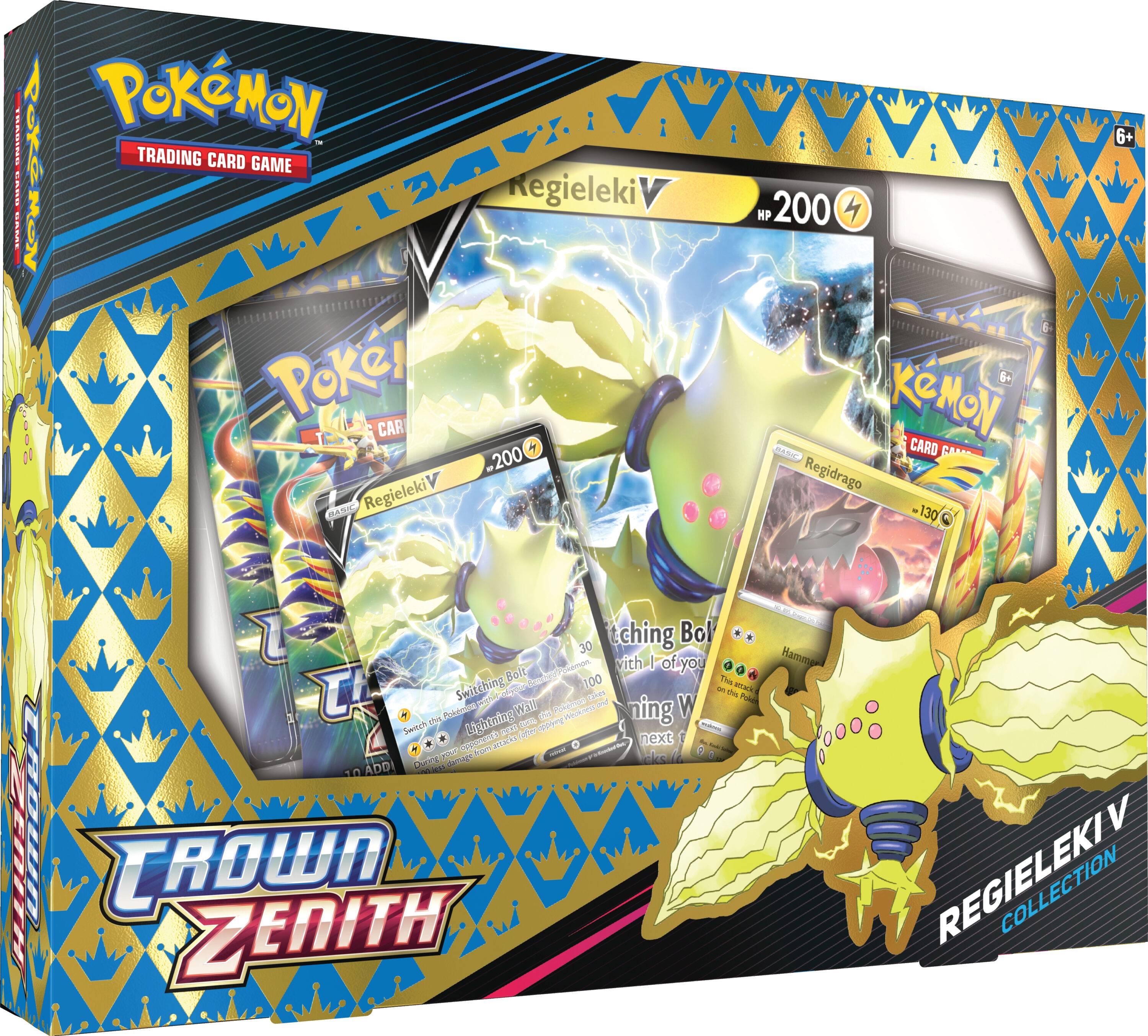 Pokemon TCG Sword Shield—Crown Zenith Collection Regieleki V