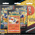 Pokemon TCG Sword Shield—Crown Zenith Pin Collection Cinderace EN