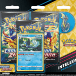 Pokemon TCG Sword Shield—Crown Zenith Pin Collection Inteleon EN