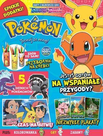 Magazyn Pokemon! Trenuj ze Mną! Nr 1/2023 już w kioskach, a ja mam jeden numer dla Was!