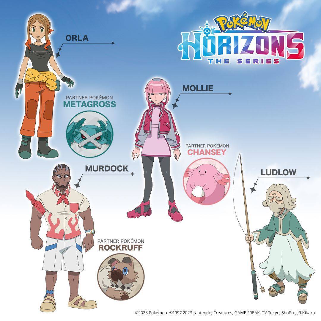 Pokemon Horizons Characters png jpgcopy